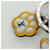 LOUIS VUITTON Monogram Porte Cles LV Shiva Charm Yellow M01199 LV Auth bs34024M  - view 6