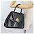 Bolsa de mão GIVENCHY em couro preto e dourado Auth BSZ372 - vista 24