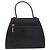 Bolsa de mão GIVENCHY em couro preto e dourado Auth BSZ372 - vista 3