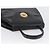Bolsa de mão GIVENCHY em couro preto e dourado Auth BSZ372 - vista 6
