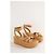 Loewe Kamel-Leder-Sandalen - Ansicht 3