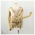 PRADA Backpack Nylon Beige Silver Auth 170950 Silvery - view 32