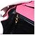Borsa a mano Vala in suede 2 in 1 rosa e oro Auth ARZ075A di Salvatore Ferragamo D'oro - vista 21