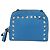 Borsa a Spalla a Catena Valentino in Pelle Blu Oro Auth bs33850 D'oro - vista 13