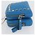 Borsa a Spalla a Catena Valentino in Pelle Blu Oro Auth bs33850 D'oro - vista 4
