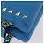 Borsa a Spalla a Catena Valentino in Pelle Blu Oro Auth bs33850 D'oro - vista 9