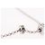 Collana Christian Dior metallo Argento Auth BA11492 - vista 4