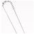 Collana Christian Dior metallo Argento Auth BA11492 - vista 8