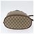 Borsa a spalla Gucci GG Supreme in PVC beige e oro 001 58 6850 Auth 174519 D'oro - vista 9