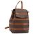Céline CELINE Macadam Canvas Backpack PVC Leather Brown Gold Auth bs33733 Golden