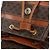 Céline CELINE Macadam Canvas Backpack PVC Leather Brown Gold Auth bs33733 Golden - view 18