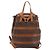 Céline CELINE Macadam Canvas Backpack PVC Leather Brown Gold Auth bs33733 Golden - view 3