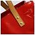 LOUIS VUITTON Monogram Vernis Reade PM Borsa a Mano Rossa M91088 LV Auth mr2188 Rosso - vista 19