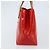LOUIS VUITTON Monogram Vernis Reade PM Borsa a Mano Rossa M91088 LV Auth mr2188 Rosso - vista 3