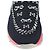 Sneakers Slip-on in Tela Nera Decorati con Cristalli Prada Nero - vista 4