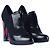 Fendi Black Leather Multicolor Pumps - view 2