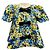 Autre Marque Top Giorgia de twill Olive Sakura de Kika Vargas Multicolor
