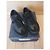 Sneakers Dior B101 in Pelle di Vitello Liscia e Camoscio Nero - vista 3