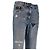 Jeans de algodón azul para mujer Valentino con bordado floral Multicolor - vista 6