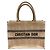 Borsa Tote Book Christian Dior Beige