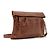 Borsa Clutch Nancy Gonzalez Sac Pochette Pelle Marrone Chiaro in Pelle Preziosa - vista 2