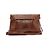 Borsa Clutch Nancy Gonzalez Sac Pochette Pelle Marrone Chiaro in Pelle Preziosa - vista 3