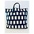 Autre Marque Lacoste Sfilata Borsa Tote in Pelle Nera e Bianca Nero Bianco - vista 2