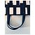 Autre Marque Lacoste Sfilata Borsa Tote in Pelle Nera e Bianca Nero Bianco - vista 8