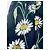 Dolce & Gabbana Kinderhose mit Blumen Schwarz Weiß Grün Gelb - Ansicht 6