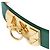 Hermès 1990 T70 Grüner Leder Collier de Chien 50 Gürtel 28in Hermes Box Golden - Ansicht 2