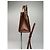 Vintage Courreges 2-Wege-Ledertasche braun - Ansicht 5