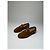 Mocassino in suede Gucci vintage con morsetto marrone - vista 3