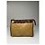 Clutch Anagram in pelle scamosciata cammello Loewe vintage Marrone - vista 11