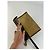 Clutch Anagram in pelle scamosciata cammello Loewe vintage Marrone - vista 9