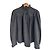 Camicia in denim nera Ba&Sh con colletto a volant Nero