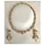 Boucheron Set collana e orecchini in oro e diamanti Gold hardware - vista 6