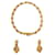 Boucheron Set collana e orecchini in oro e diamanti Gold hardware - vista 7