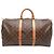 Borsa Boston Keepall 50 Louis Vuitton Marrone