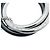 Cartier Trinity Diamant-Halskette Schwarz Silber - Ansicht 4