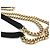 Cartera Boy Chain de Chanel en Cuero de Ternera Texturizado Negro - vista 5