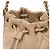Borsa Mini Bucket J Marc in Pelle Beige di Marc Jacobs - vista 2
