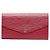 Carteira Longa Epi Sarah da Louis Vuitton Rosa Fuschia