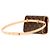 Borsa a Spalla Pochette Florentine Monogram Louis Vuitton Marrone - vista 2