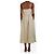 Mara Hoffman Schwarz-weißer gestreifter Sommerkleid - Größe UK 6 - Ansicht 2