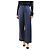 Weekend Max Mara Blaue Leinenhose - Größe UK 8