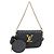 Bolso de Hombro Multi Pochette Louis Vuitton Negro