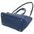 Borsa in pelle Prada VITELLO PHENIX per donne, borsa a spalla blu - vista 2
