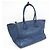 Borsa in pelle Prada VITELLO PHENIX per donne, borsa a spalla blu - vista 5