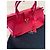 Borsa Tote in Pelle Rossa Saint Laurent Sac de Jour Rosso - vista 14