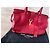 Borsa Tote in Pelle Rossa Saint Laurent Sac de Jour Rosso - vista 3